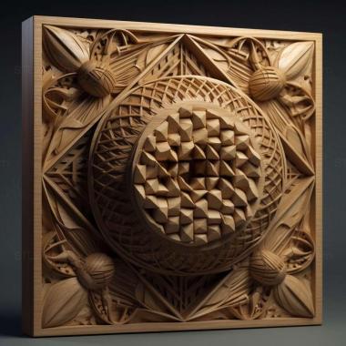 Patterns and decorations Geometry A 1 3d model